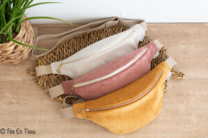 Album photo tissu pour bébé personnalisable - velours beige - imprimé fleuri