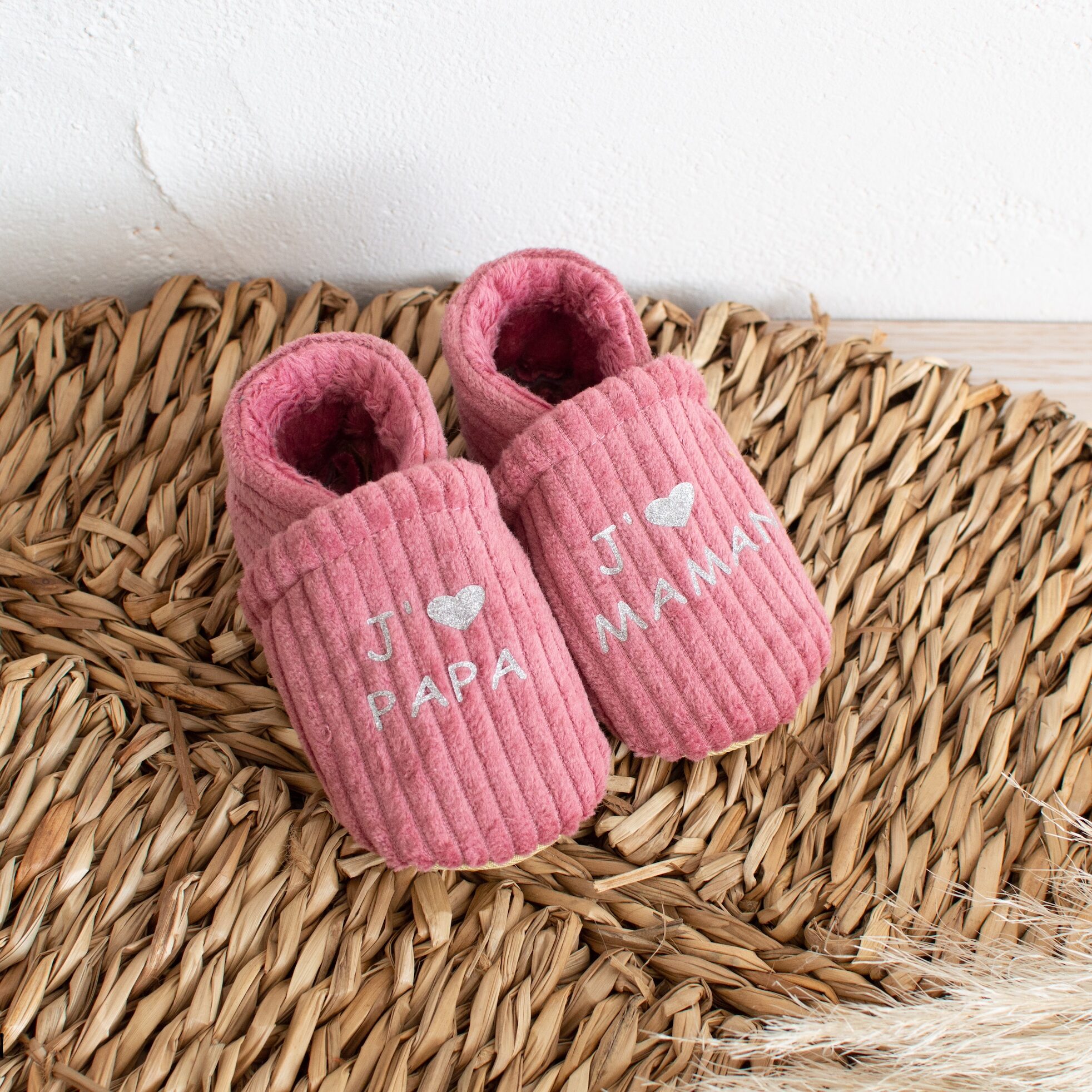 cadeau de naissance chaussons bebe