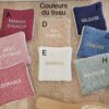 Lingettes lavables personnalisées - Double gaze pailletée